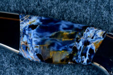 Pieters ite agate is a hard, tough gemstone that takes a bright vitreous polish