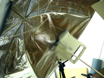 Photographer's Reflective Umbrella